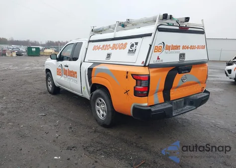 2022 Nissan Frontier King Cab S 4X2 z USA, uszkodzony, nr VIN 1N6ED1CL0NN656583